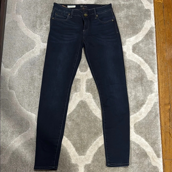 Kut from the Kloth Blue Skinny Jeans Classic Style - Picture 4 of 4